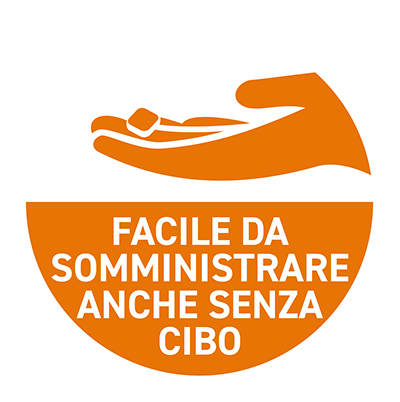 Facile da somministrare anche senza cibo